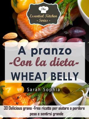 cover image of A pranzo con la dieta Wheat Belly